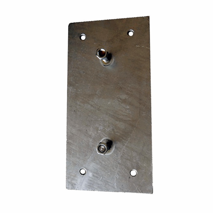 Bevestigingsplaat 500 x 250 x 90 buffer