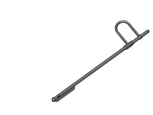 Bedieningshendel met Handvat - 2000 mm (Links)