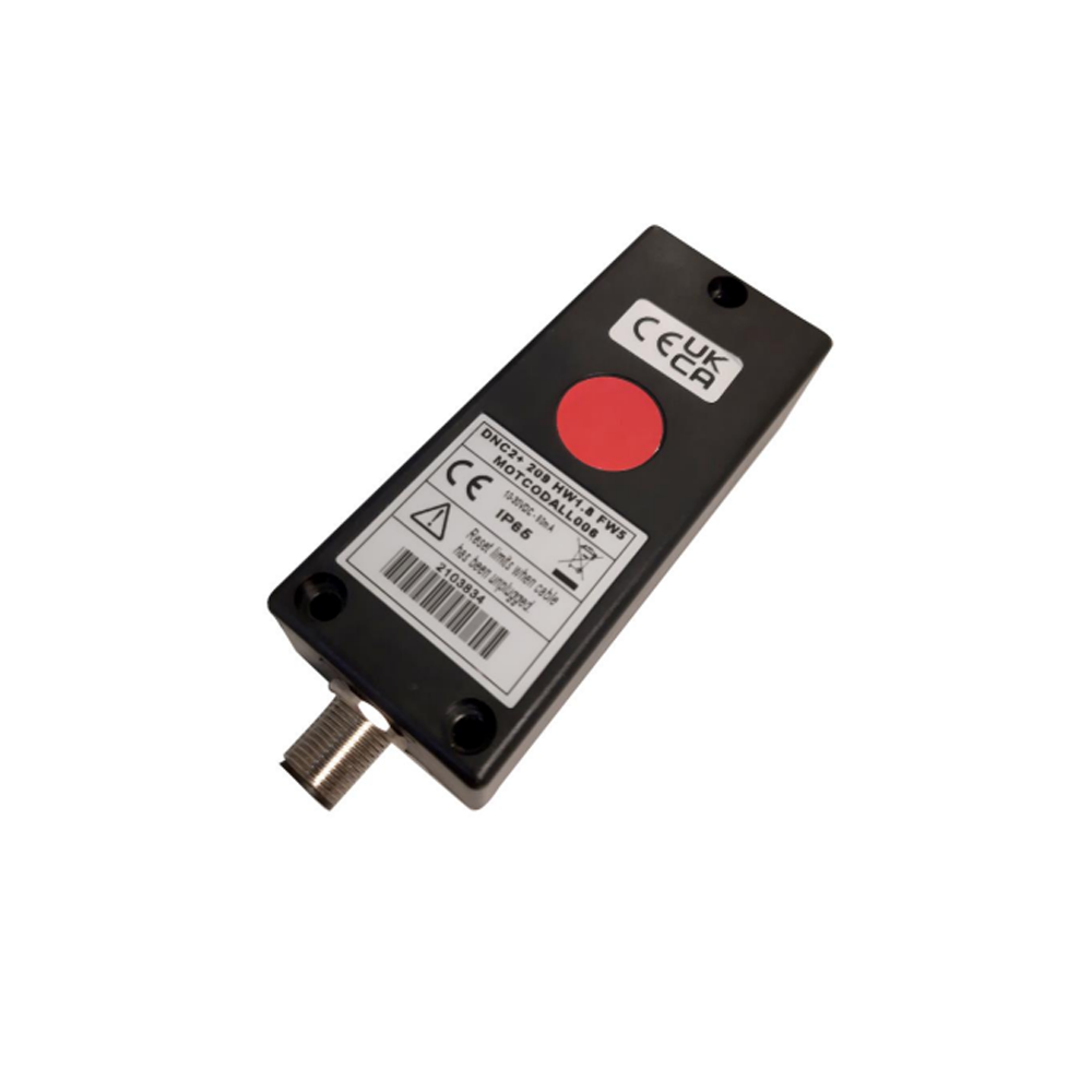 Encoder DNC2+ rode sticker – Roldeurshop.nl