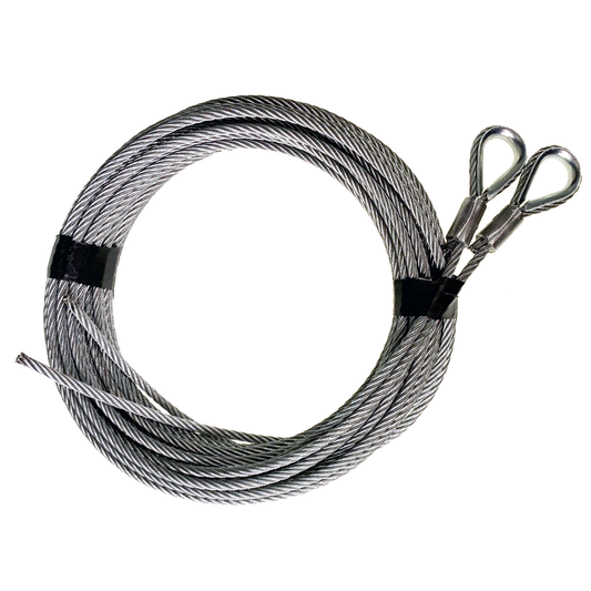 Lifting cable set 4x7000mm with point sleeve