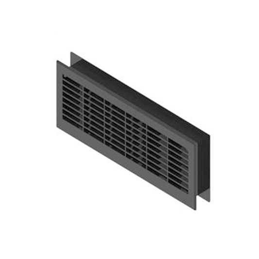 Ventilation grille non-closable BLACK